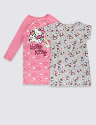 2 Pack Hello Kitty Pyjama tops &#40;1-7 Years&#41;